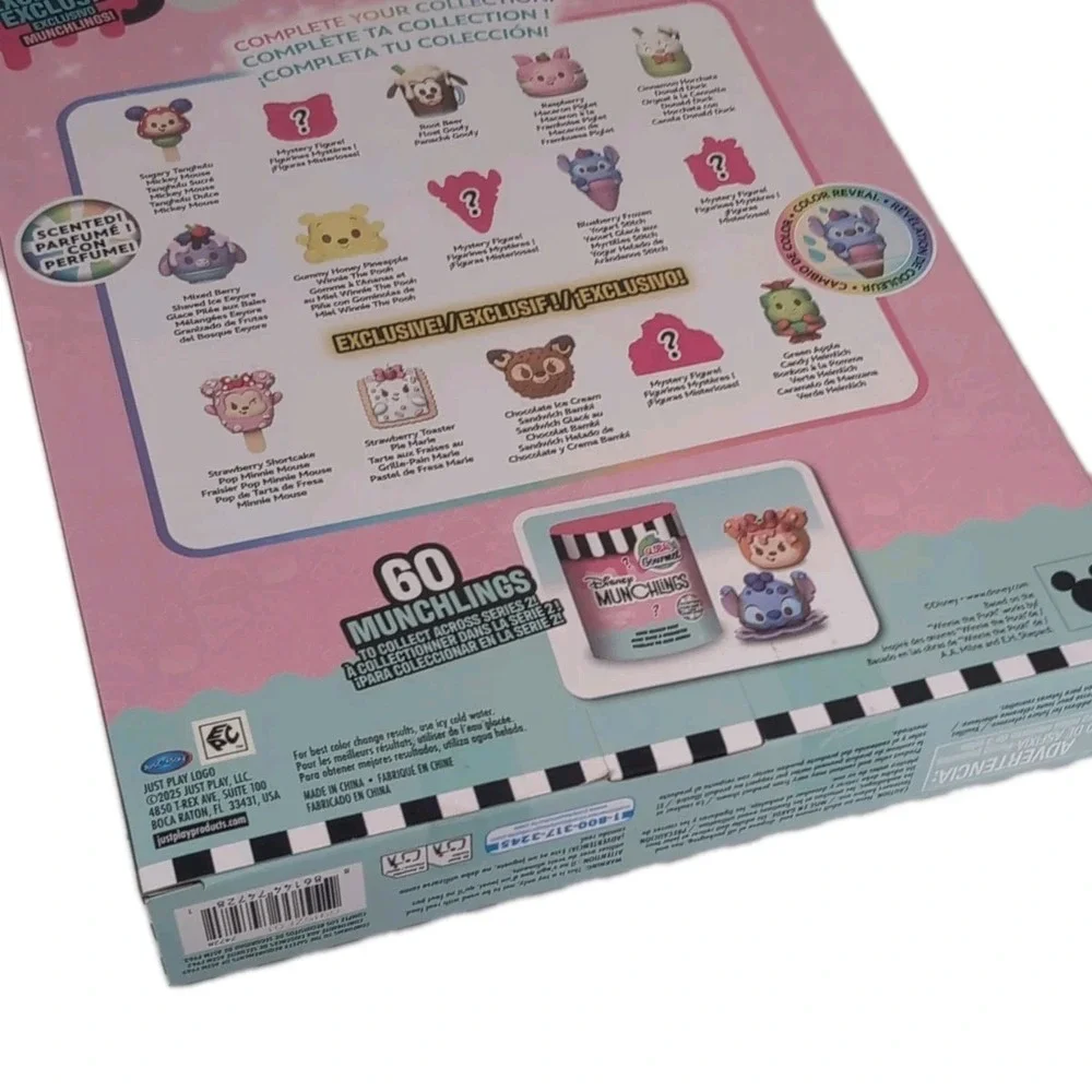 Disney Munchlings Global Gourmet Series 2 Mini Munch Snack Surprise Set NIB